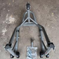 Cavalletto moto piastra di sterzo