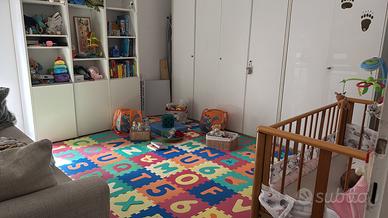 Tappetoni puzzle con lettere e animali