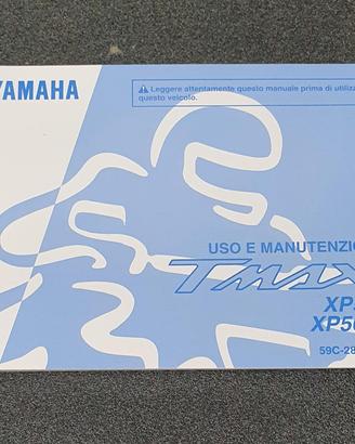USO E MANUTENZIONE MANUALE YAMAHA TMAX XP500-XP500