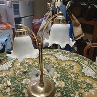 Lampadario in ottone