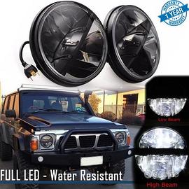 Coppia FARI LED per NISSAN PATROL GR Y60 BIANCO