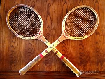 Coppia Racchette da tennis anni 70