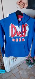 felpa blu duff
