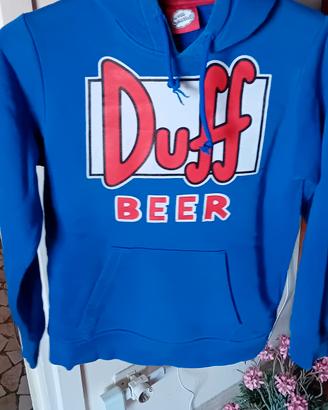 felpa blu duff