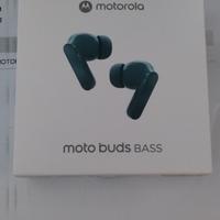 auricolari Motorola moto buds bass nuovi