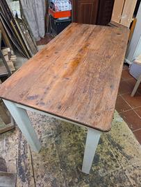 Tavolo rustico abete