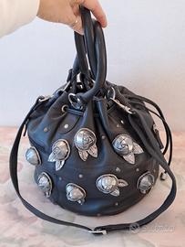 Borsa a Secchiello Grigio Scuro 