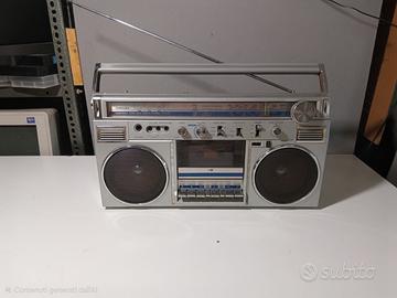 Toshiba RT-S722D Boombox Stereo Argento Radio FM S
