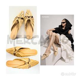 SCARPE D 40 SABBIA LACCATE