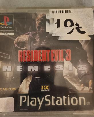 Resident Evil 3 nemesis ps1 