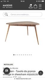 Tavolo triangolare mason du monde