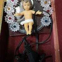 Gesù Bambino anni 50/60 con luci