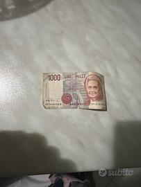 Banconota lira maria montessori