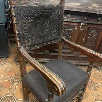 Poltrona stile rinascimentale