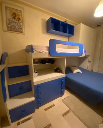 Cameretta a ponte 3 posti letto