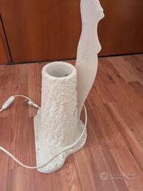 lampada in pietra leccese 