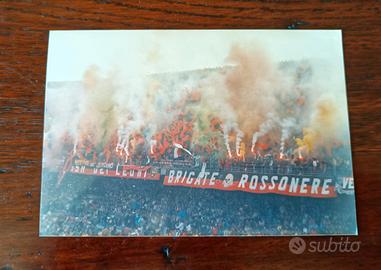 Foto tifo Milan anni 80 Fossa Brigate Rossonere 