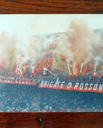 Foto tifo Milan anni 80 Fossa Brigate Rossonere 