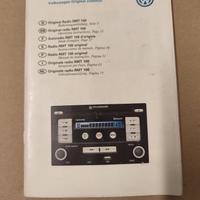 libretto radio VW-RMT 100