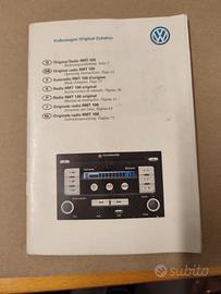 libretto radio VW-RMT 100