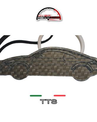 Portachiavi in fibra di carbonio Audi TTS