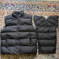 Piumino smanicato porta bebè