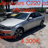 Mercedes C220 cdi Manuale Avantgarde