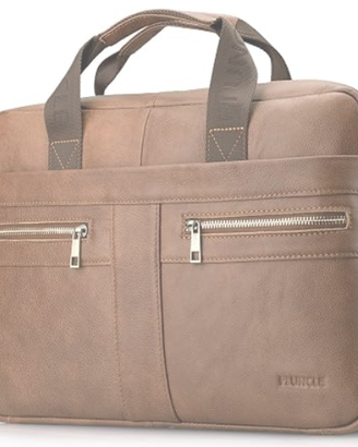 BAGZY borsa porta PC in pelle 16 Pollici