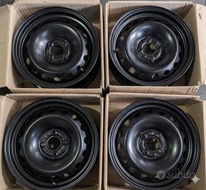 4 Cerchi da 15' in Ferro - Fiat - Multipla