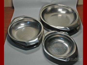 Vassoi in acciaio inox fondi e piani AMC originali