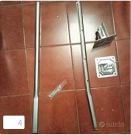 Stendipanni per muro in acciaio zincato