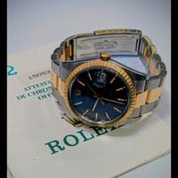 Rolex date 15053 acc/oro 34mm completo di garanzia
