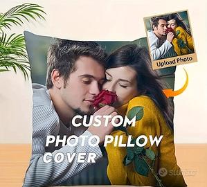 Copertura cuscino foto personalizzata  Federa