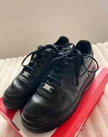 Nike Air Force 1 36 Nere Donna Sneakers Nuove