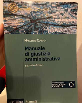 Manuale di giustizia amministrativa, Clarich