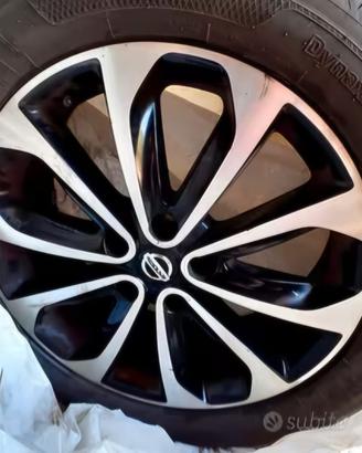 Cerchioni in lega+gomme estive Nissan Qashqai ntec