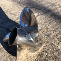 Elica inox Suzuki 3 x 16 x 20