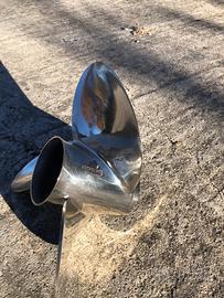 Elica inox Suzuki 3 x 16 x 20