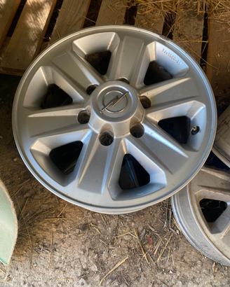 4 Cerchi opel frontera 6 fori da 16”