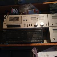 impianto stereo technics vintaje 70 80