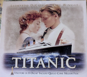 vhs Titanic cofanetto da collezione del 1998 