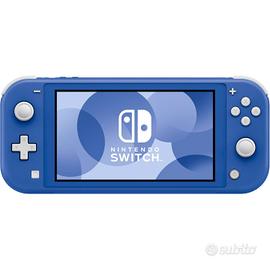 Nintendo Switch Lite Blue + Custodia + 2 Giochi (Z