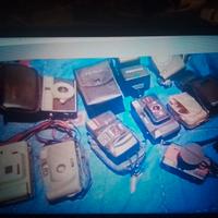 8 MACCHINE FOTOGRAFICHE VINTAGE E DUE FLASH