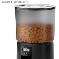 Distributore di cibo automatico per animali 5L