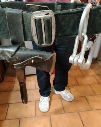 Vecchio cinturone da pompiere