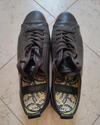 Sneakers pelle Kenzo uomo marroni originali tg.42 