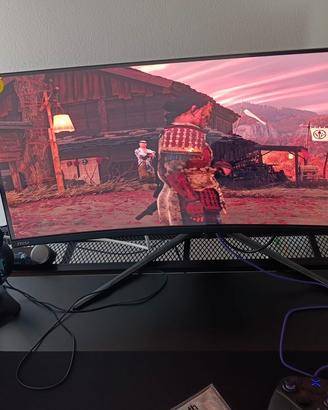 Monitor gaming MSI MAG 341CQP QD-OLED 34” curved