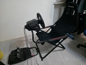 Logitech G923 + postazione Playseat Challenge