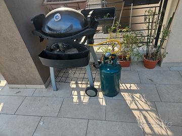 barbecue a gas con bombola