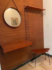 specchio vintage da parete scuola svedese